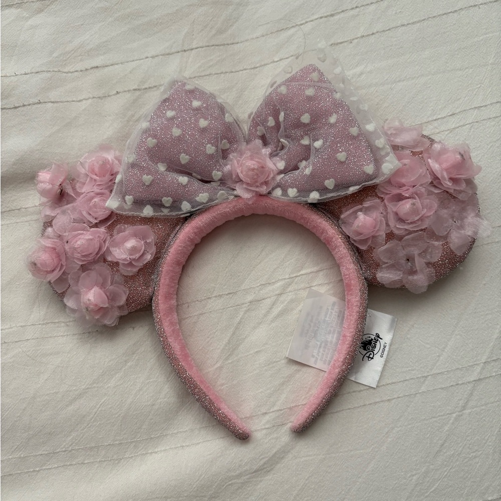 Disney Pink Minnie Mouse Ears Headband